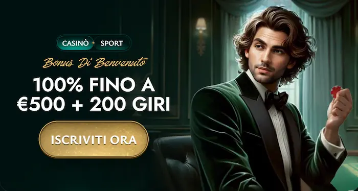 Cashed Casino Italia bonus